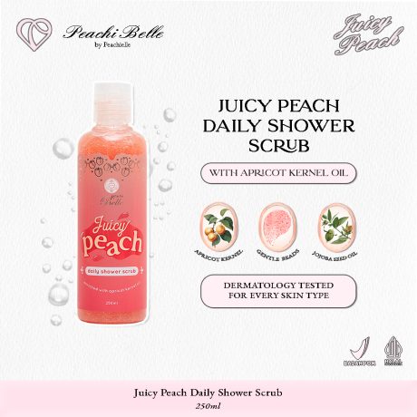 Shower Scrub ❥ Juicy Peach - Daily Body Scrub 250ml